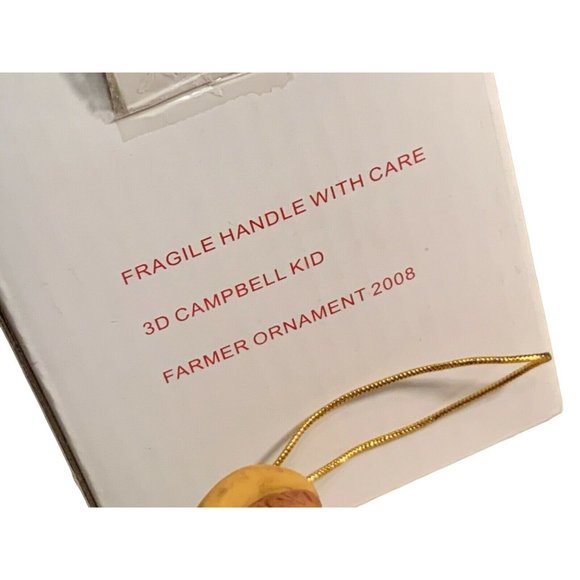 Campbell’s Soup Kid’s 2008 Christmas Ornament- 3D Farmer Ornament - Picture 7 of 7